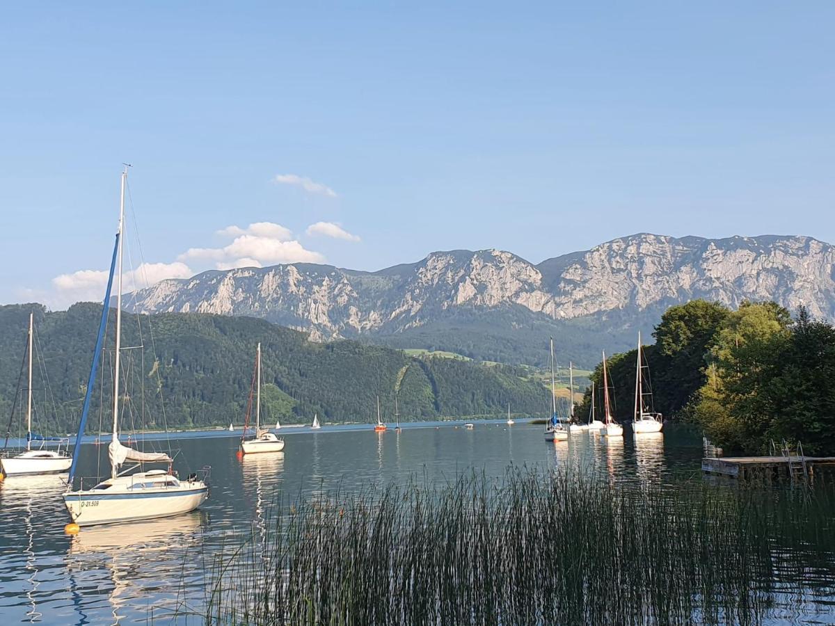 Ferienwohnung Claudia Mit Terrasse Nussdorf am Attersee Buitenkant foto